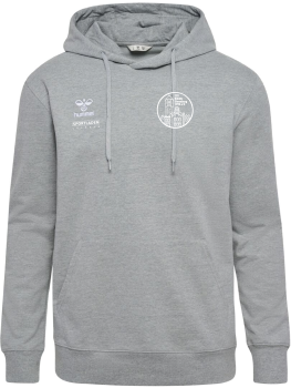 Kapuzensweat TSV Böhlitz-Ehrenberg - HMLGO2.0 Hoodie - Grey melange